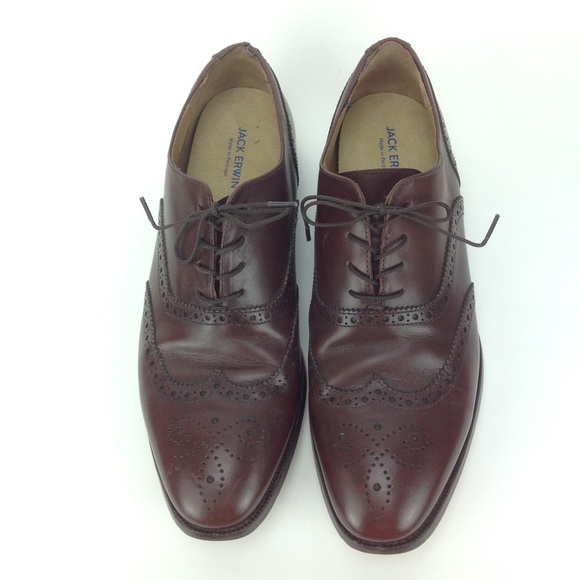 Jack Erwin wingtip derby lace ups - Picture 4 of 8
